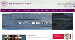 Desktop Screenshot of absecuritas.com